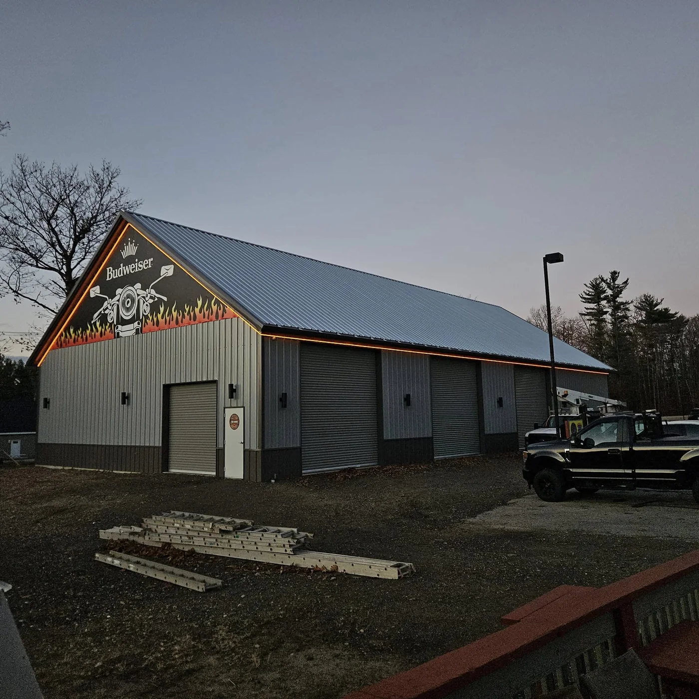 Budweiser Building - Architectural LED Accent Lighting