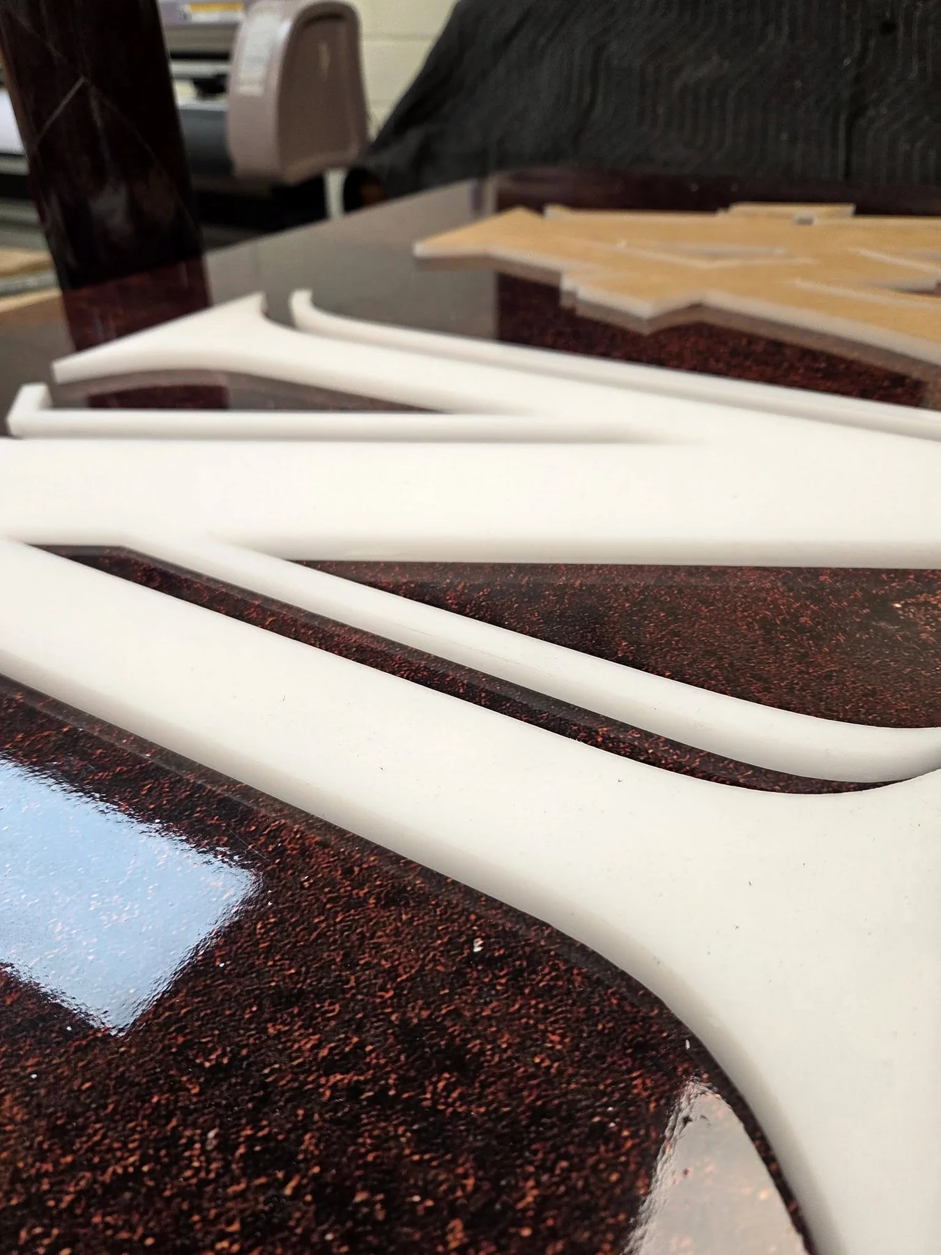 Custom Lettering - Fabrication Detail