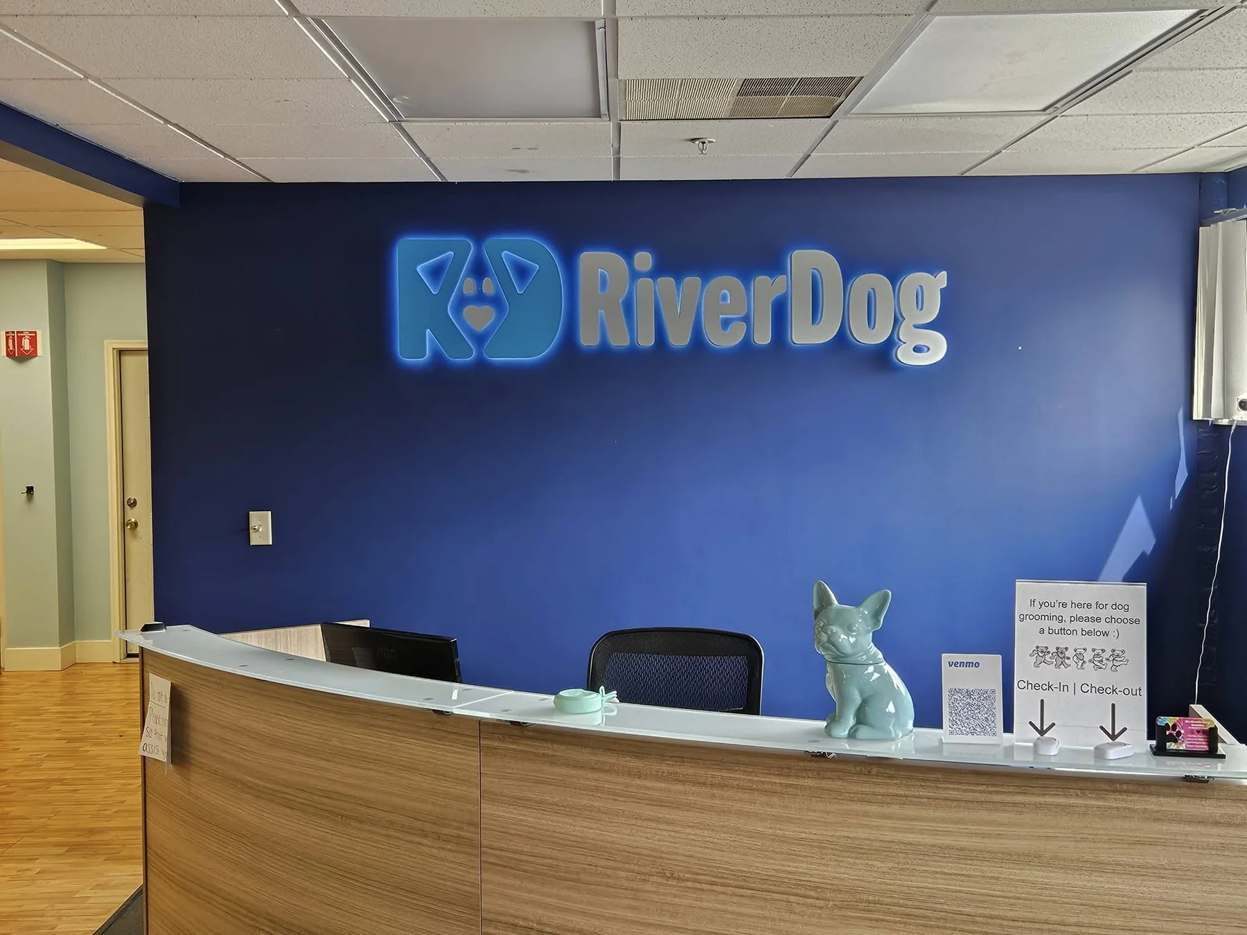 RiverDog - Interior Lobby Branding