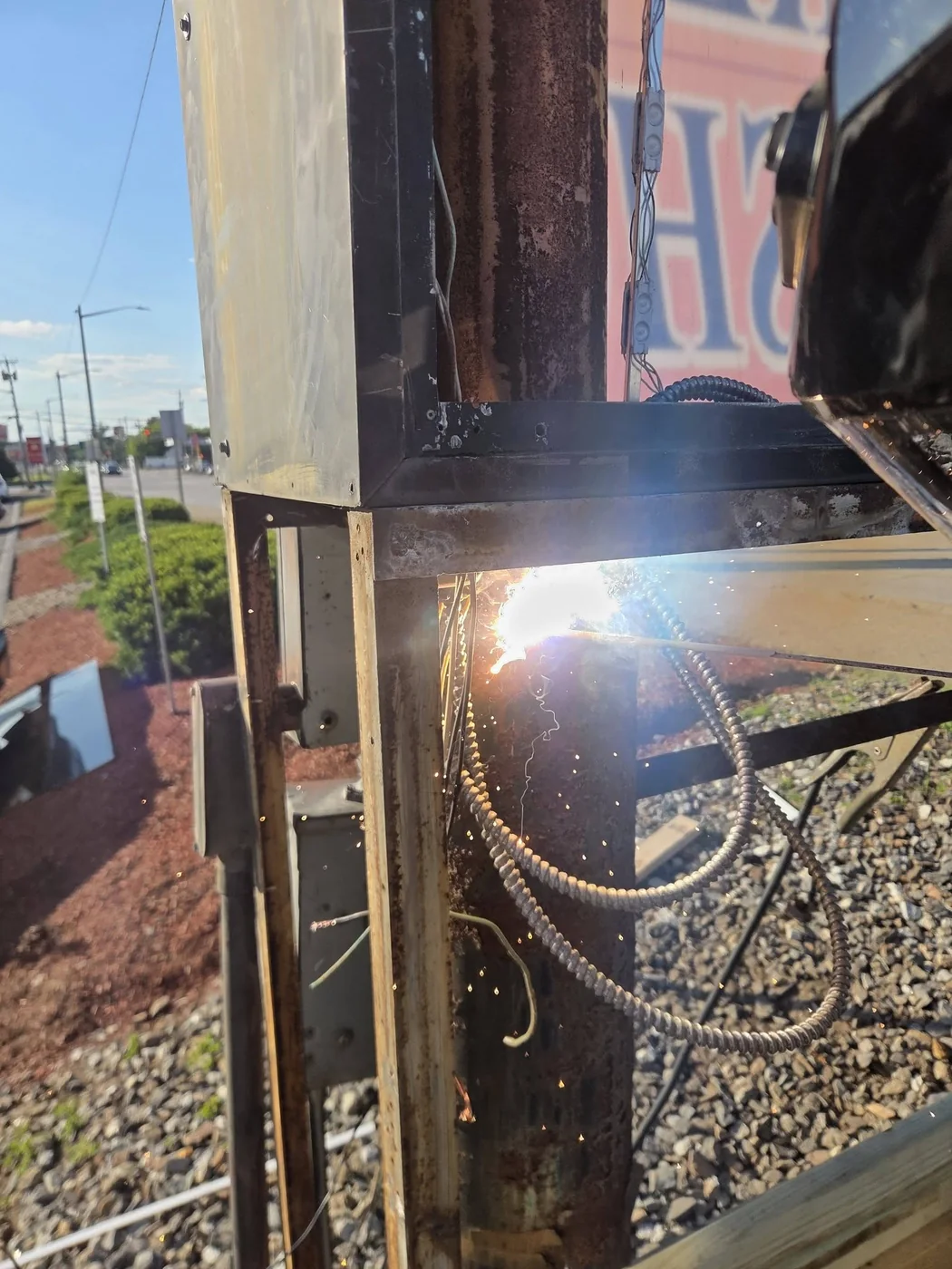 Sign Repair - On-Site Welding & Structural Repair