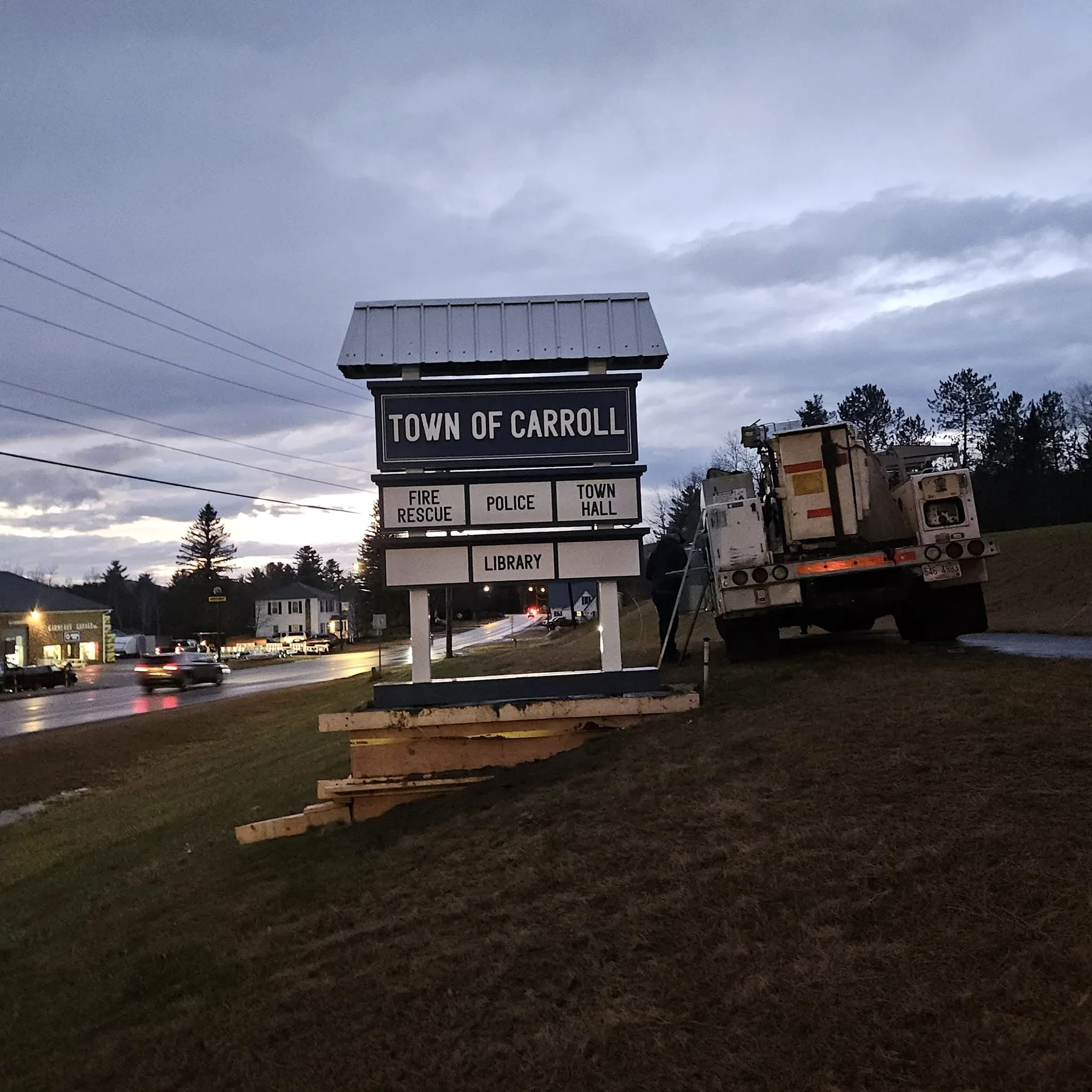 Town of Carroll - Monument & Municipal Signage